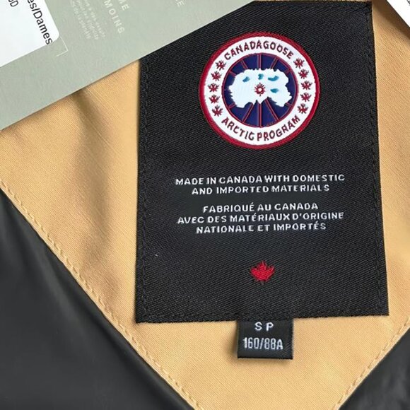 Canada Goose Light Khaki Down Vest - Picture 6 of 7